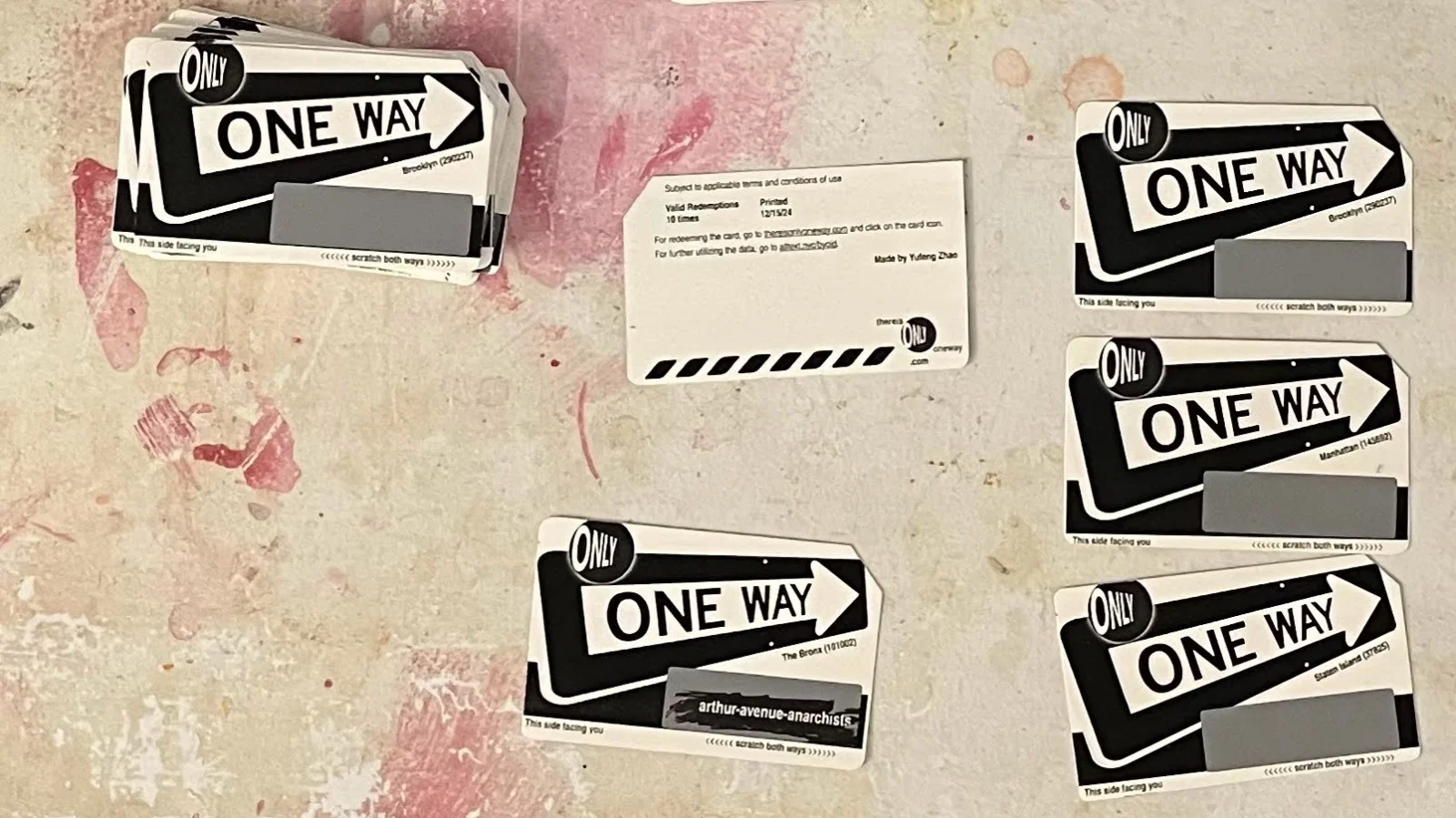 One-Way Dataset